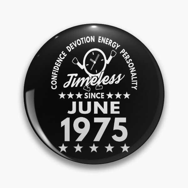 Item preview, June Birthday Timeless Person -1975 - White Text designed and sold by MoonsmileProd.