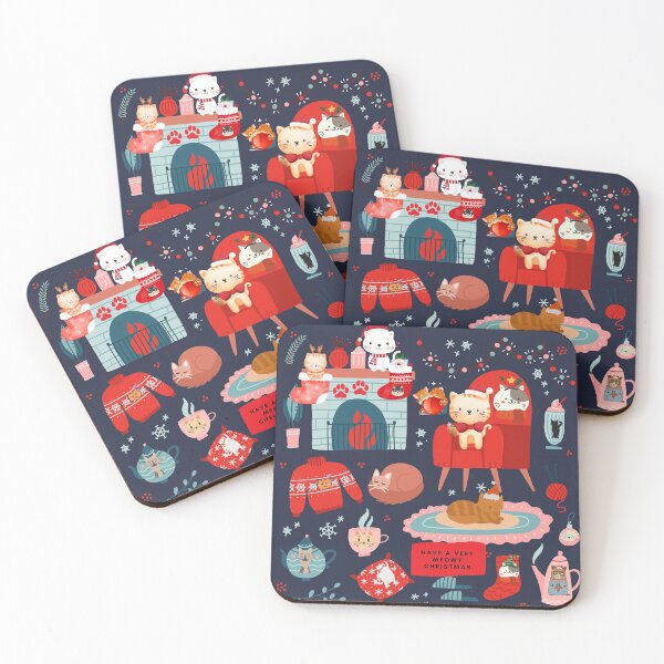 Item preview, Have a Very Meowy Christmas designed and sold by PurrfectLuv.