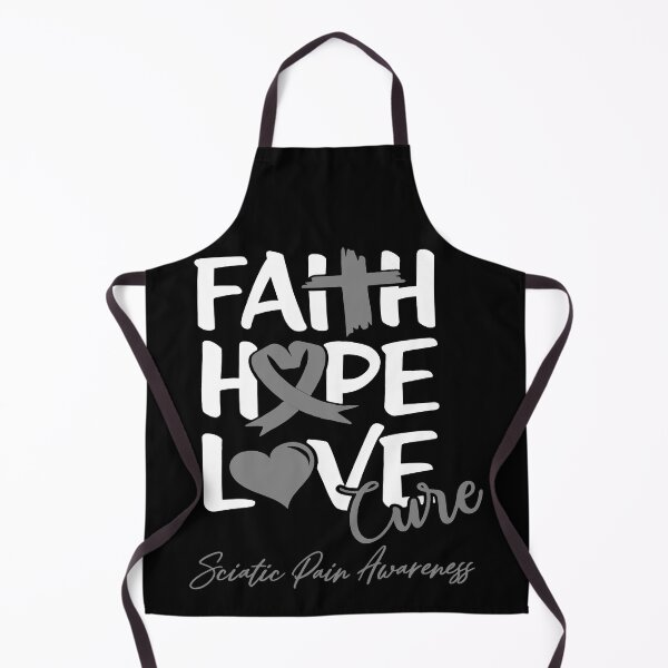 Item preview, Faith Hope Love Cure Sciatic Pain Awareness designed and sold by Grooffos.