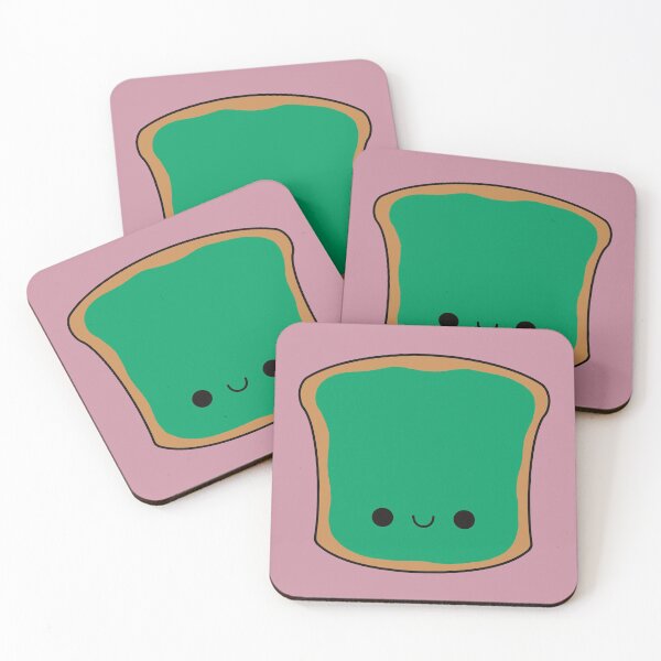 Item preview, Cute Kawaii Avocado Toast designed and sold by KawaiiByDice.