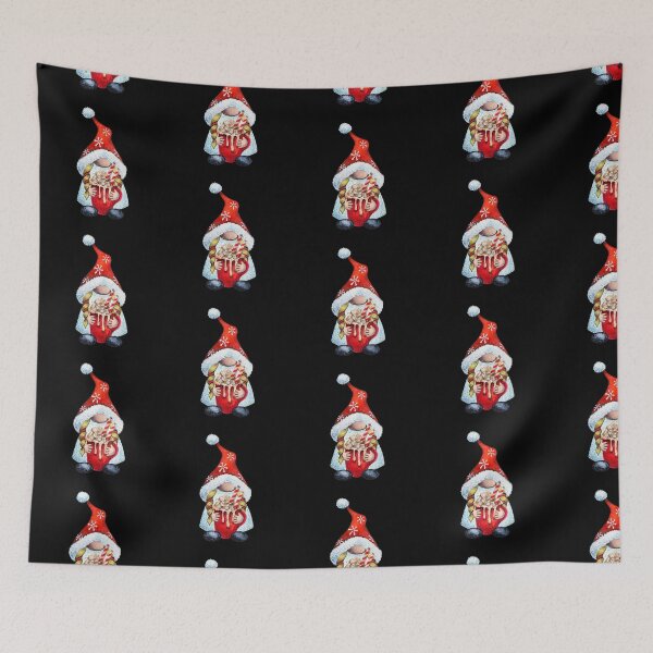 Item preview, Cute Funny Christmas Gnome Squad designed and sold by BuddyBoots.