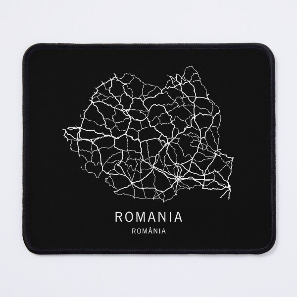 Item preview, Romania Road Map designed and sold by clarkstpress.