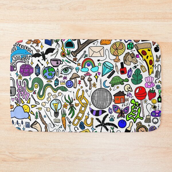 Item preview, Colored Doodles designed and sold by Shramplet.