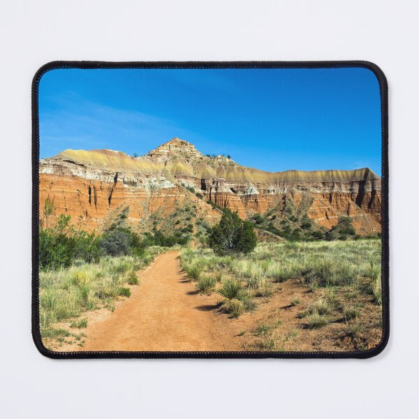 Item preview, Path and rock formations in Palo Duro Canyon State Park in the Texas panhandle designed and sold by OrcaNature.