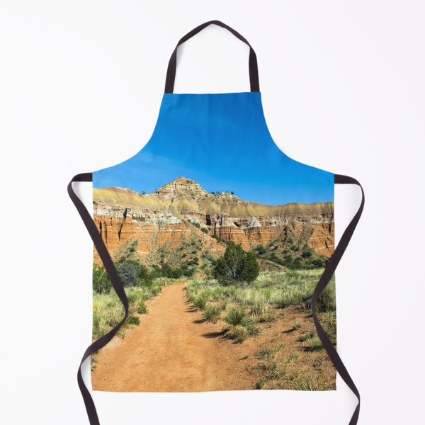 Item preview, Path and rock formations in Palo Duro Canyon State Park in the Texas panhandle designed and sold by OrcaNature.