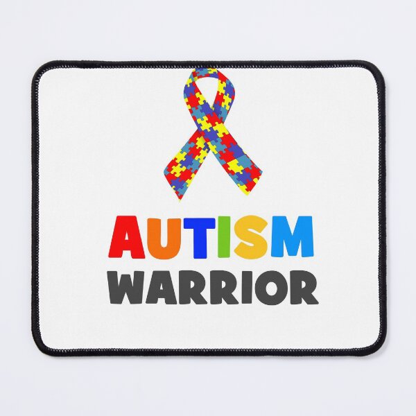 Item preview, Autism Warrior Awareness Shirt Autistic Kids Child Gift designed and sold by LusterCraft.