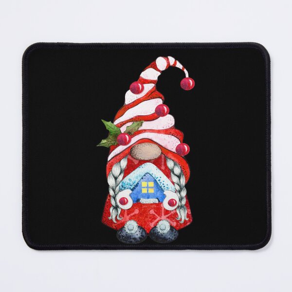 Item preview, Cute Funny Christmas Gnome Squad With A Christmas Home designed and sold by BuddyBoots.
