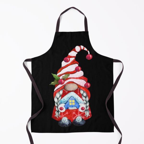 Item preview, Cute Funny Christmas Gnome Squad With A Christmas Home designed and sold by BuddyBoots.
