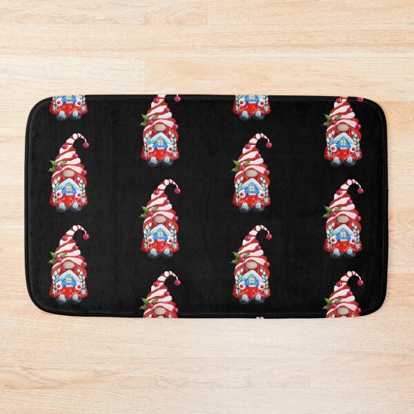 Item preview, Cute Funny Christmas Gnome Squad With A Christmas Home designed and sold by BuddyBoots.