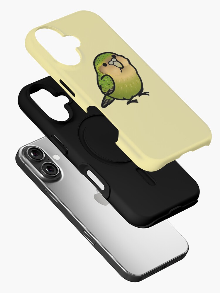 Thumbnail 2 of 4, iPhone Case, Chubby Kakapo designed and sold by birdhism.