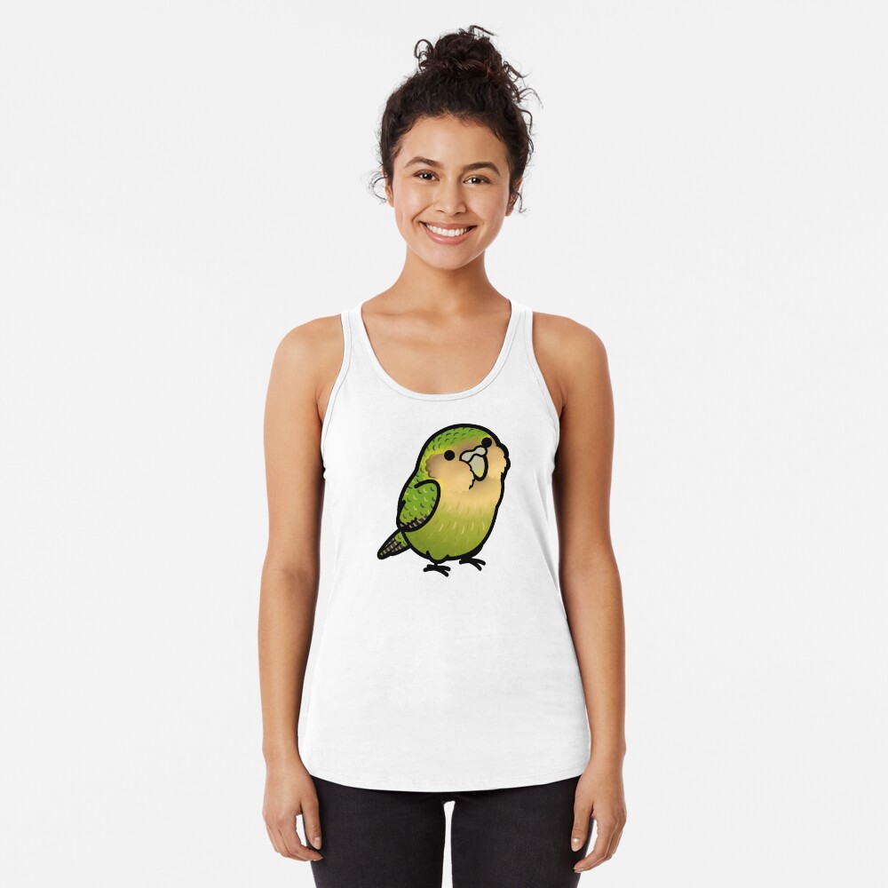 Vista previa del artículo con la obra «Camiseta con espalda nadadora», diseñado y vendido por birdhism.