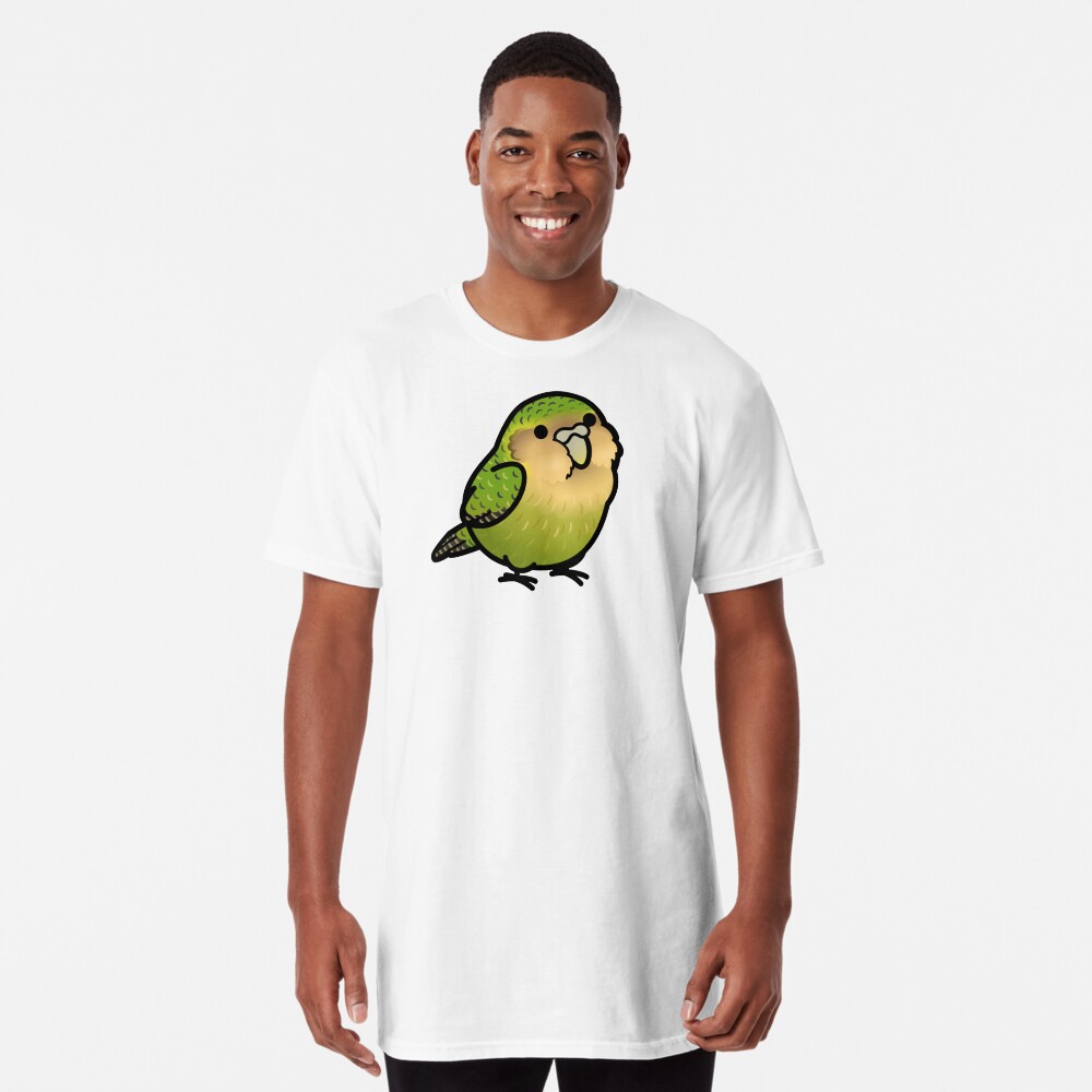 Vista previa del artículo con la obra «Camiseta larga», diseñado y vendido por birdhism.
