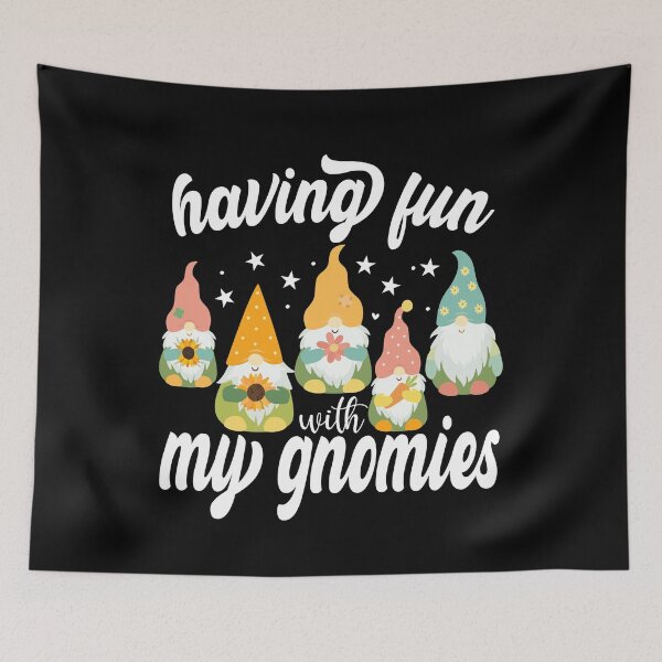 Item preview, having fun with my gnomes for holiday funny and cute design  designed and sold by mydreamcatcher.