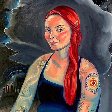 Artwork thumbnail, Red-Headed Elf by BlueStarseed