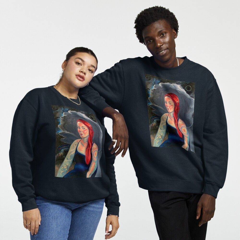 Item preview, Pullover Sweatshirt designed and sold by BlueStarseed.