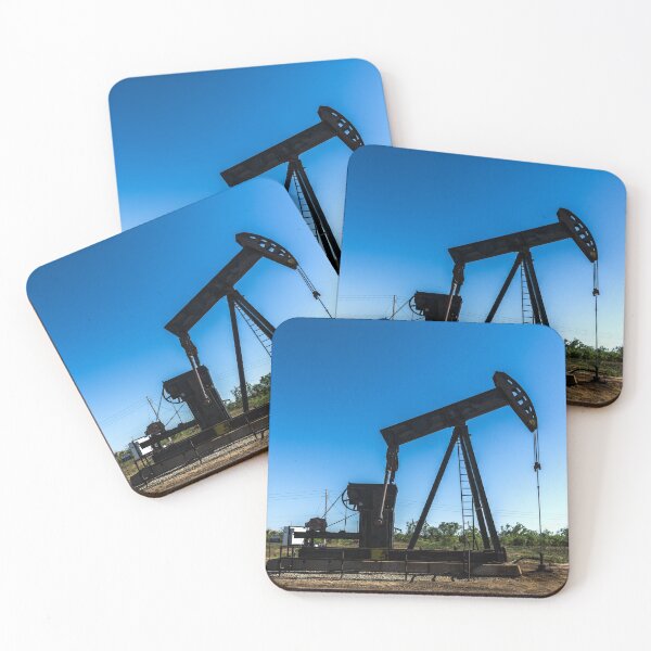 Item preview, A pumpjack, sometimes called a "grasshopper" oil pump because of its appearance, on the outskirts of Electra, a small city in Wichita County, Texas designed and sold by OrcaNature.