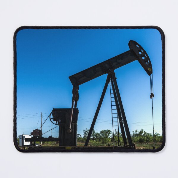 Item preview, A pumpjack, sometimes called a "grasshopper" oil pump because of its appearance, on the outskirts of Electra, a small city in Wichita County, Texas designed and sold by OrcaNature.