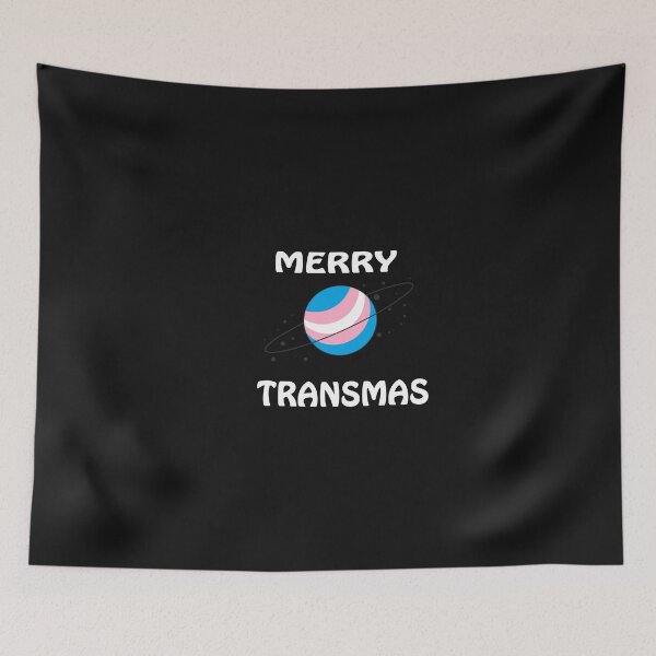 Aperçu de l'œuvre Noël trans, transgenre, cadeau de Noël MTF, joyeux Transmas, cadeau de vacances FTM créée et vendue par LusterCraft.