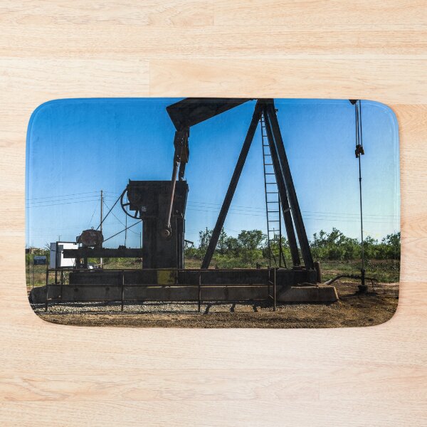 Item preview, A pumpjack, sometimes called a "grasshopper" oil pump because of its appearance, on the outskirts of Electra, a small city in Wichita County, Texas designed and sold by OrcaNature.