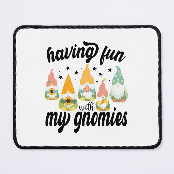 Item preview, having fun with my gnomes for holiday funny and cute design designed and sold by mydreamcatcher.