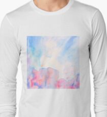 Watercolour abstract landscape painting Long Sleeve T-Shirt