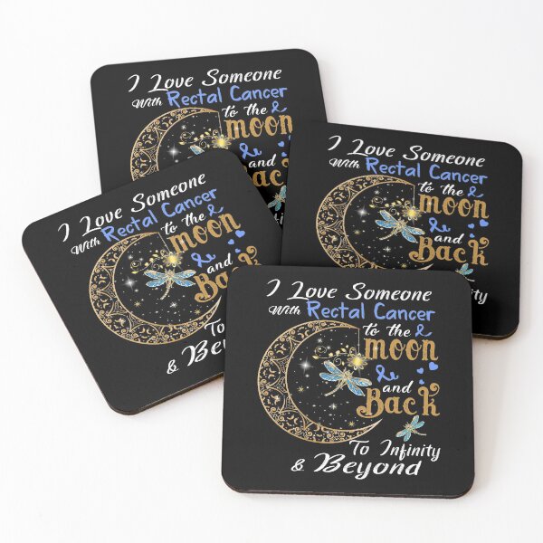 Item preview, I Love Someone With Rectal Cancer To The Moon And Back designed and sold by Adropine.