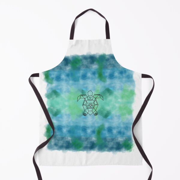 Item preview, Watercolour geometric turtle designed and sold by Lucych27.