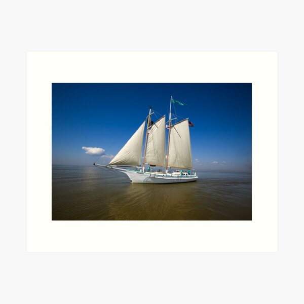 Item preview, Joshua is a classic 72' wooden schooner sailing on Mobile Bay, Alabama designed and sold by OrcaNature.