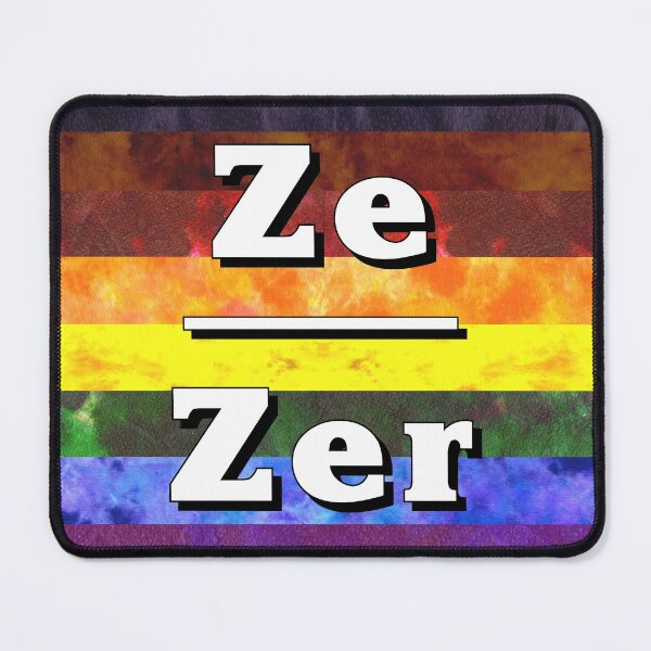 Item preview, Ze-Zir Pronouns: Inclusive designed and sold by TigerTorreArt.