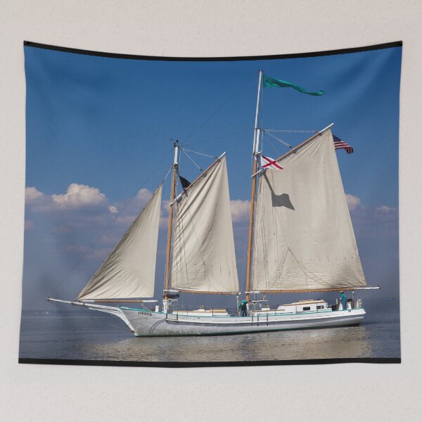 Item preview, Schooner "Joshua" sailing on Mobile Bay, Alabama designed and sold by OrcaNature.