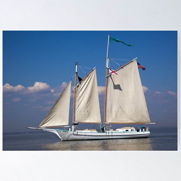 Item preview, Schooner "Joshua" sailing on Mobile Bay, Alabama designed and sold by OrcaNature.