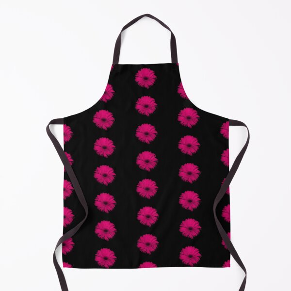 Item preview, Pink Gerbera.... on black... designed and sold by Linda Bianic.