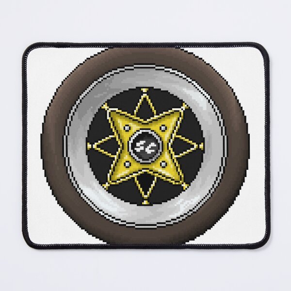 Item preview, Gold Eight Point Star Wheel designed and sold by SChinchilla.