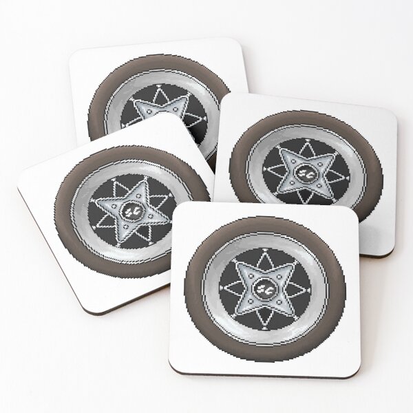 Item preview, Silver Eight Point Star Wheel designed and sold by SChinchilla.
