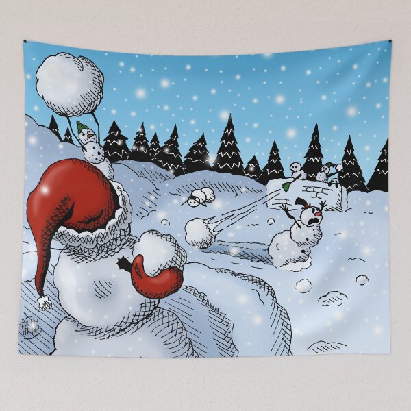 Item preview, Snowball Fight designed and sold by Goodlydraws100.