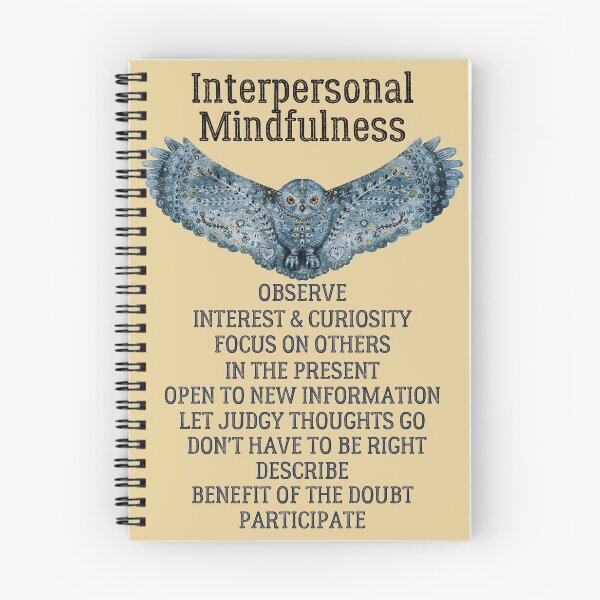 Item preview, Interpersonal Effectiveness: Mindfulness of others prompts. Friendships last longer when we are mindful. designed and sold by Orianah.
