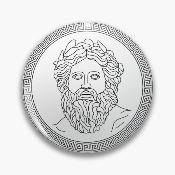 Artikelvorschau, Antiker griechischer Gott Zeus entworfen und verkauft von MioMondoo.
