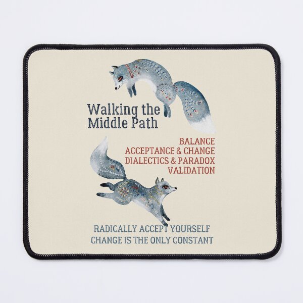 Item preview, Interpersonal Effectiveness: Mindfulness and Walking the Middle Path designed and sold by Orianah.