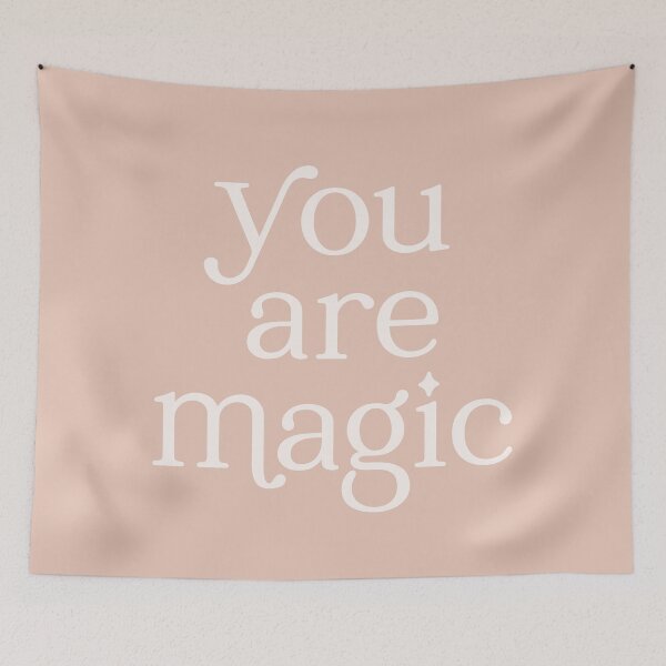 Item preview,  You Are Magic Soft Pink designed and sold by Me And The Moon.