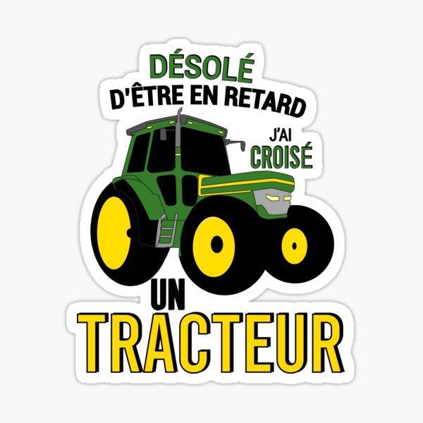 FUNNY FARMER TRUCK SEED TRACTOR PLOW HAY BALER TOOL BOX STICKERS DECAL GROUP 6PC 