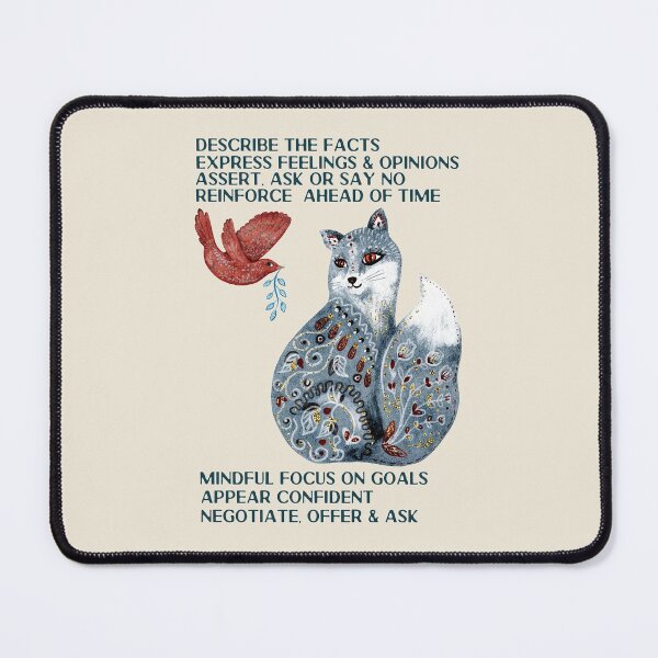 Item preview, Interpersonal Effectiveness: DEARMAN. Wise Mind, Walking the Middle Path designed and sold by Orianah.
