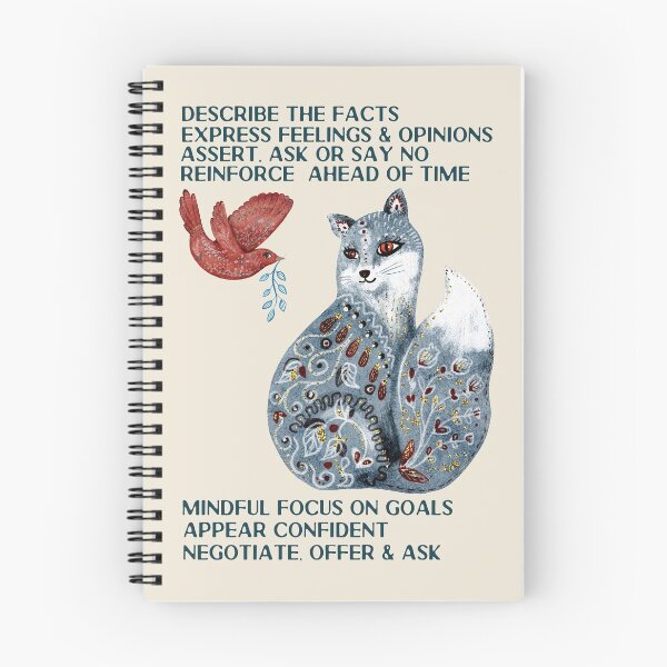 Item preview, Interpersonal Effectiveness: DEARMAN. Wise Mind, Walking the Middle Path designed and sold by Orianah.