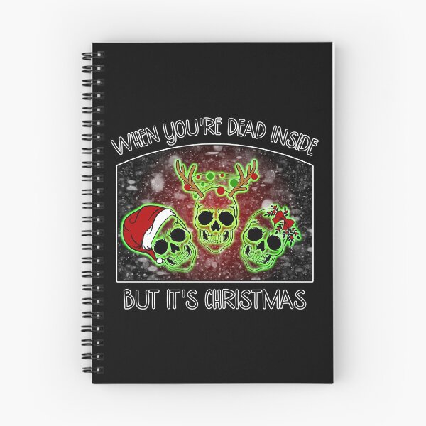 Item preview, When You're Dead Inside But It's Christmas Dark Humor designed and sold by FlyingSeas.