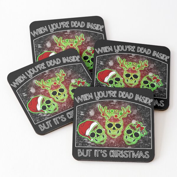 Item preview, When You're Dead Inside But It's Christmas Dark Humor designed and sold by FlyingSeas.
