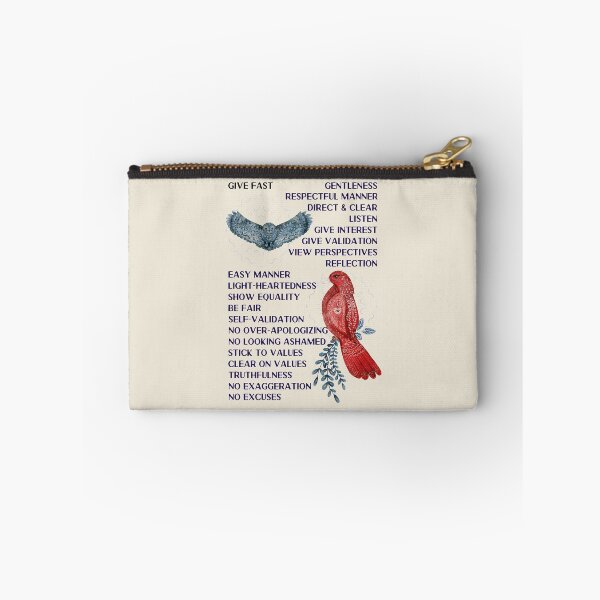 Item preview, Interpersonal Effectiveness: GIVE FAST. Wise Mind, Walking the Middle Path designed and sold by Orianah.