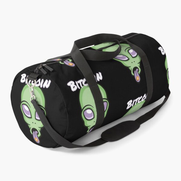 Item preview, Bitcoin Alien Crypto BTC Cryptocurrency UFO Space Moon designed and sold by Bitcoin-Fashion.