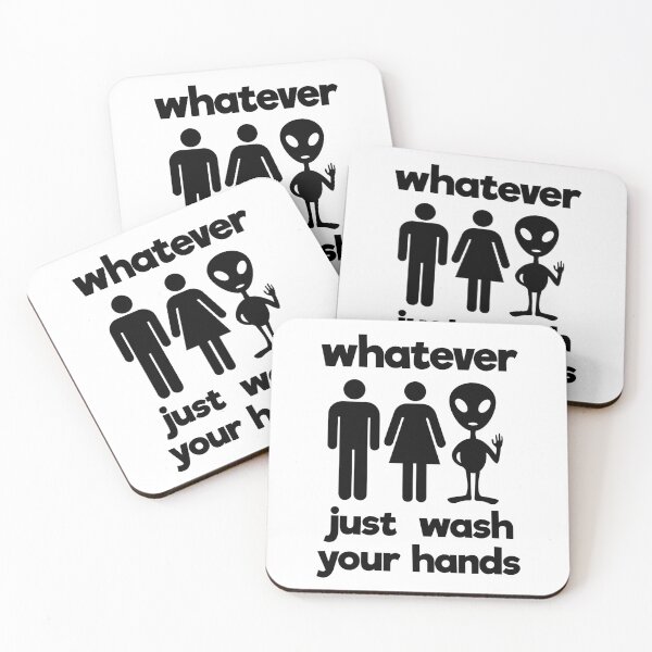 Item preview, Whatever. Just Wash Your Hands. designed and sold by Martini-Four.