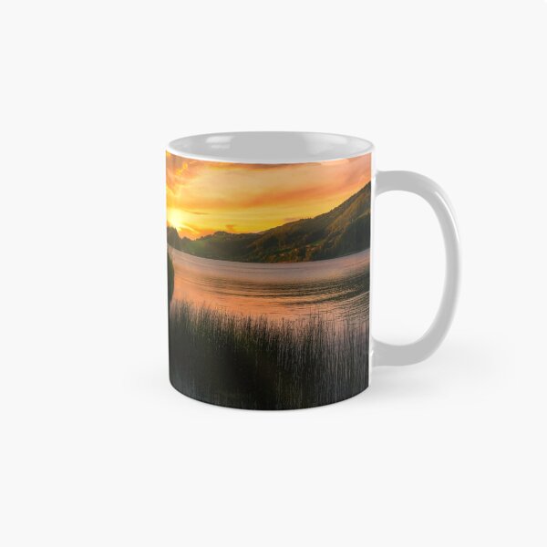 Item preview, Kreuzstein Mondsee at sunset designed and sold by Lexpixelart.