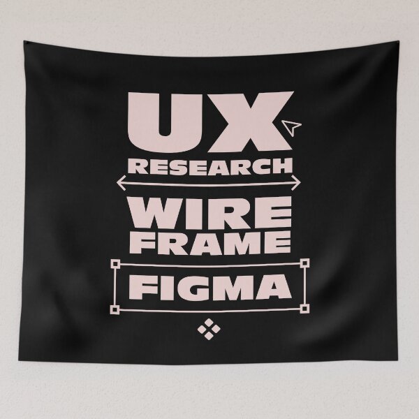 Item preview, UX Research, Wireframe, Figma - Typography design designed and sold by Nikkokikko.
