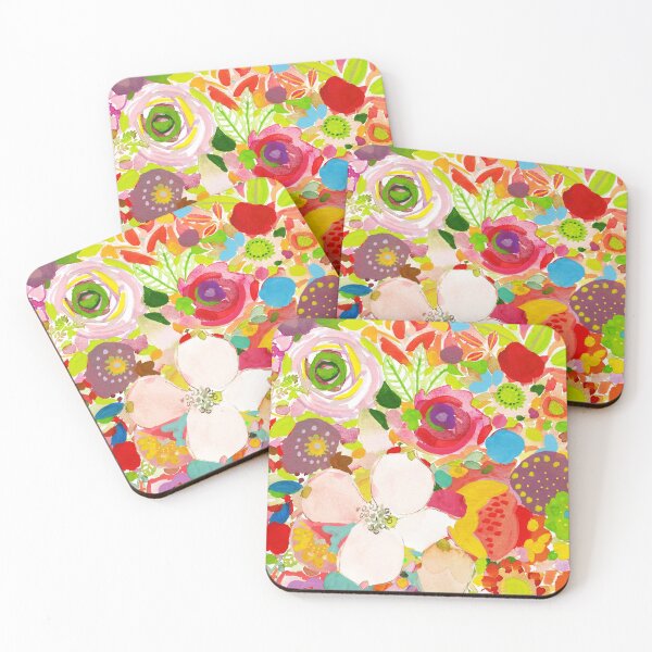 Item preview, Fun, Bold, Bright Abstract Floral  designed and sold by Sue Zipkin.